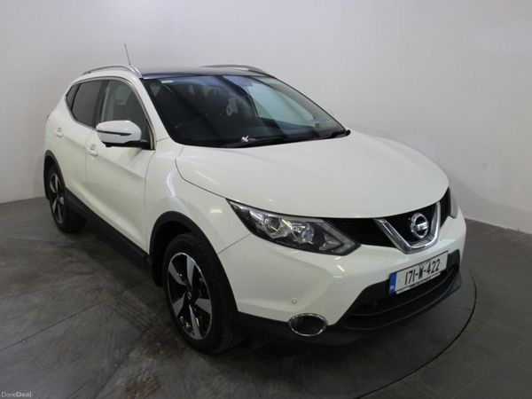 Nissan Qashqai SUV, Diesel, 2017, White