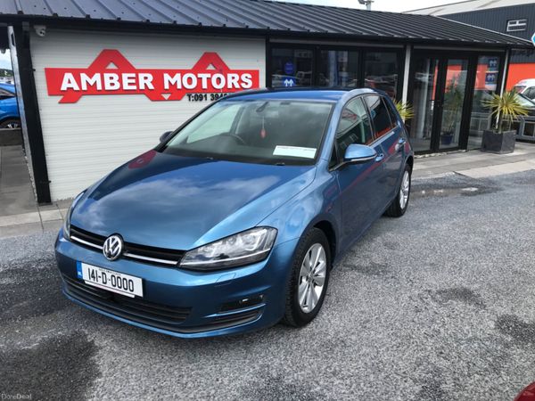 Volkswagen Golf Hatchback, Petrol, 2014, Blue