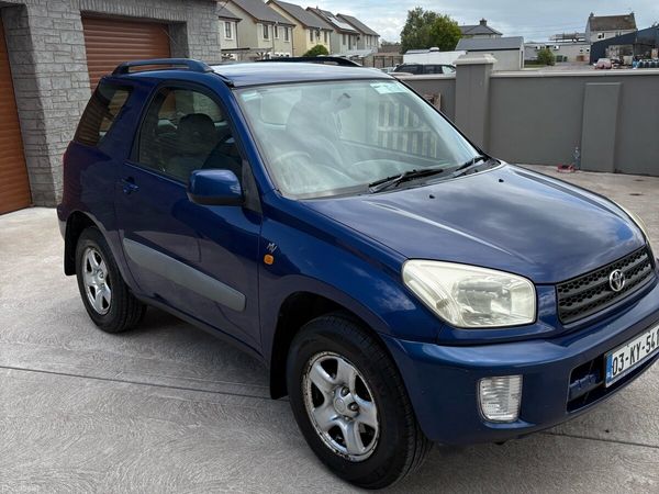 Toyota RAV4 SUV, Petrol, 2003, Blue