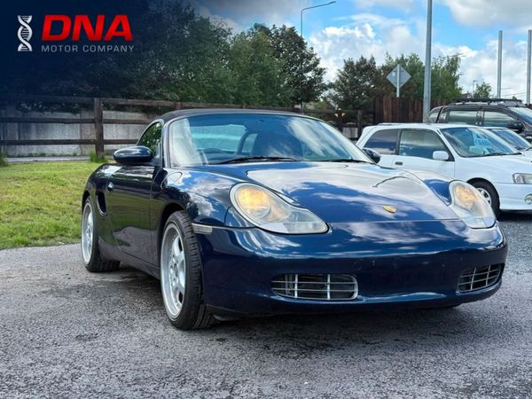 Porsche Boxster Convertible, Petrol, 1998, Blue