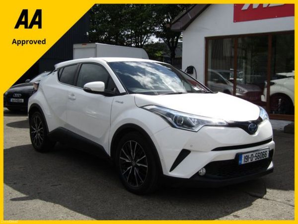 Toyota C-HR Hatchback, Petrol Hybrid, 2019, White