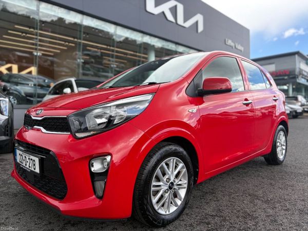 Kia Picanto Hatchback, Petrol, 2022, Red