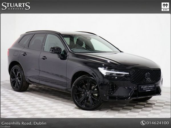 Volvo XC60 Estate, Petrol Plug-in Hybrid, 2025, Black