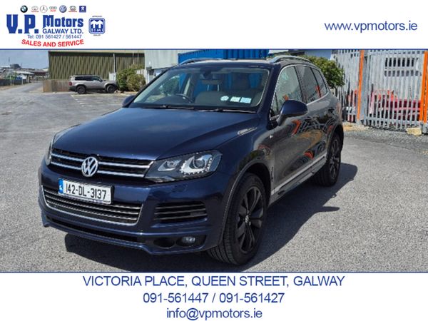 Volkswagen Touareg SUV, Diesel, 2014, Blue