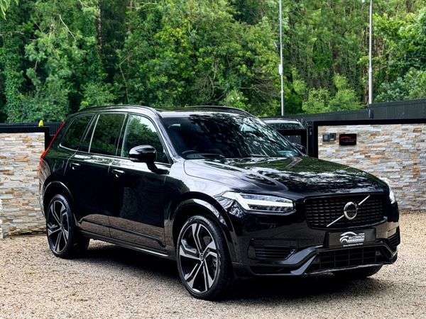 Volvo XC90 SUV, Petrol Plug-in Hybrid, 2021, Black