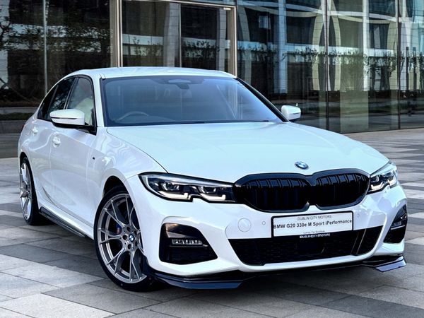 BMW 3-Series Saloon, Petrol Plug-in Hybrid, 2020, White