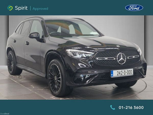 Mercedes-Benz GLC SUV, Diesel Hybrid, 2024, Black