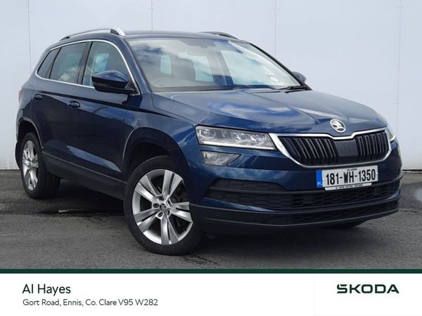 Skoda Karoq SUV, Diesel, 2018, Blue