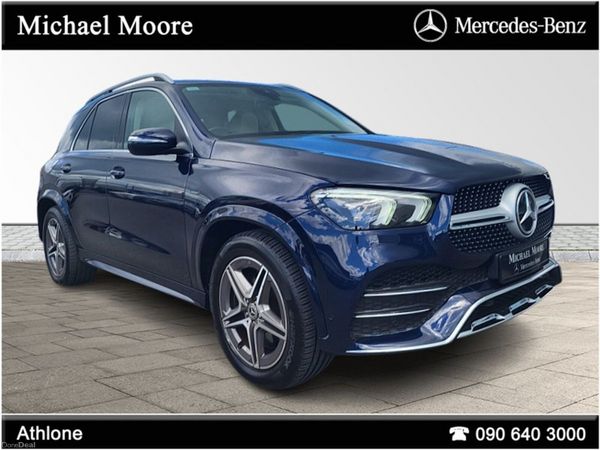 Mercedes-Benz GLE SUV, Diesel Plug-in Hybrid, 2021, Blue