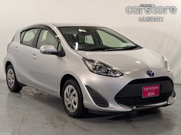 Toyota Aqua Hatchback, Petrol Hybrid, 2020, Silver