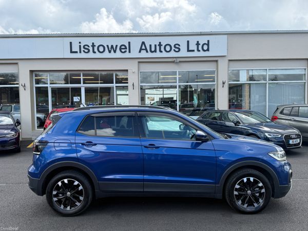 Volkswagen T-Cross SUV, Petrol, 2020, Blue