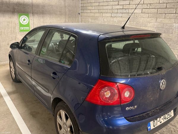 Volkswagen Golf Hatchback, Petrol, 2007, Blue