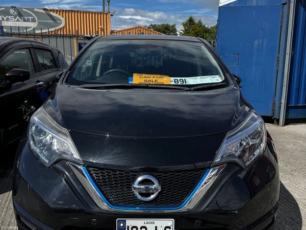 Nissan Note Hatchback, Petrol Hybrid, 2018, Black