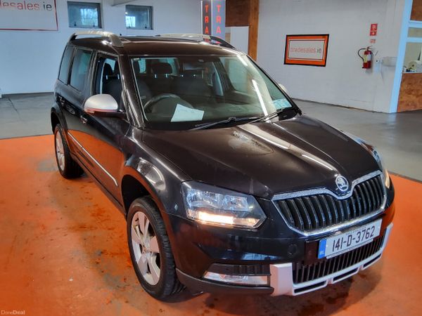 Skoda Yeti SUV, Diesel, 2014, Black