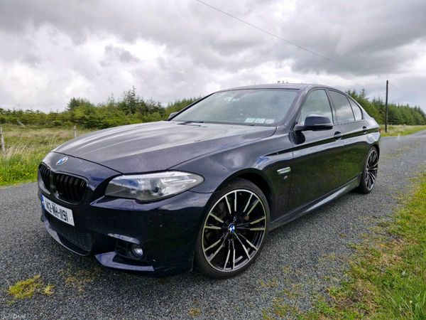 BMW 5-Series Saloon, Diesel, 2014, Black