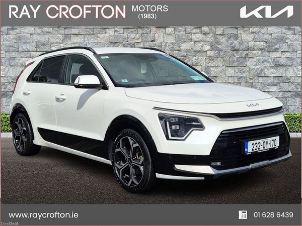 Kia Niro SUV, Petrol Plug-in Hybrid, 2023, White