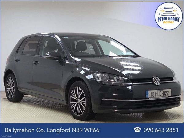 Volkswagen Golf Hatchback, Diesel, 2018, Grey