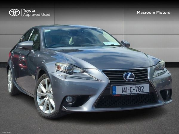 Lexus IS Saloon, Petrol Hybrid, 2014, Grey