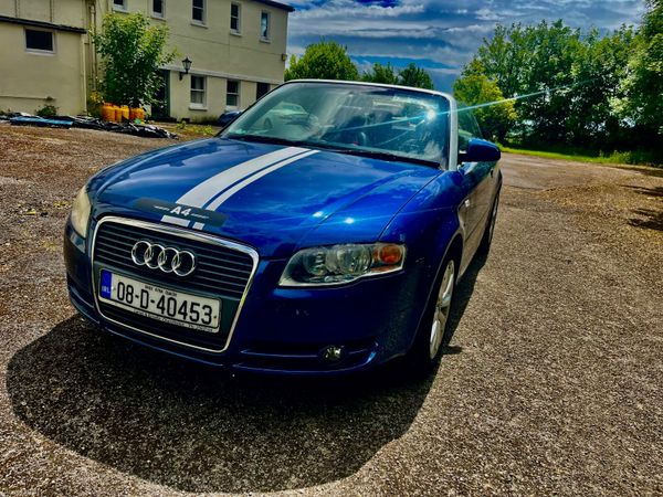 Audi A4 Convertible, Petrol, 2008, Blue