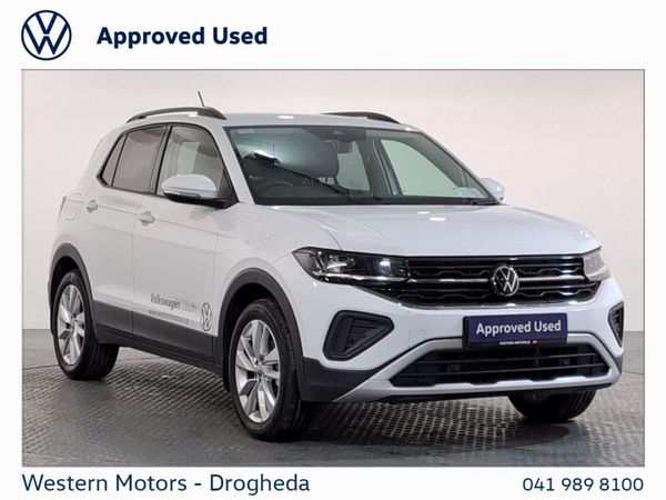 Volkswagen T-Cross Estate, Petrol, 2026, White
