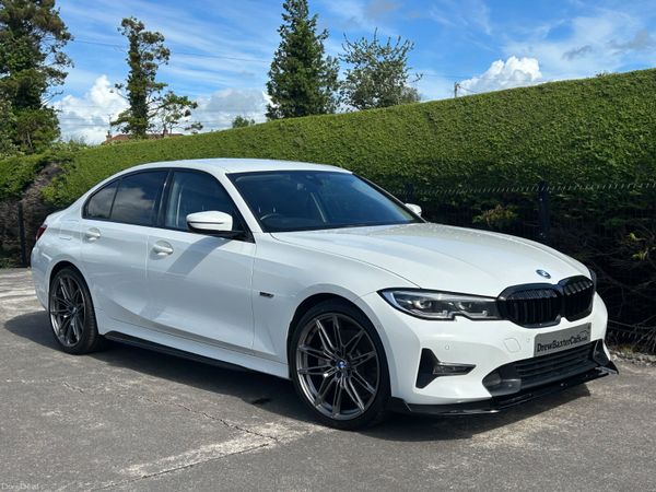 BMW 3-Series Saloon, Petrol Hybrid, 2021, White