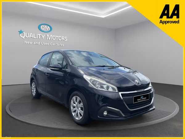 Peugeot 208 Hatchback, Petrol, 2018, Black