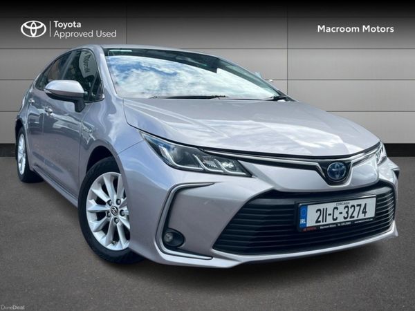 Toyota Corolla Saloon, Petrol Hybrid, 2021, Grey