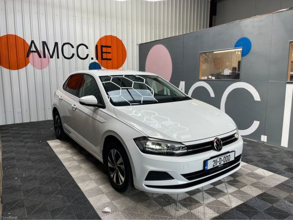 Volkswagen Polo Hatchback, Petrol, 2021, White