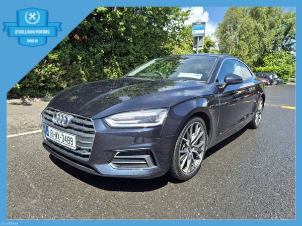 Audi A5 Coupe, Diesel, 2018, Blue