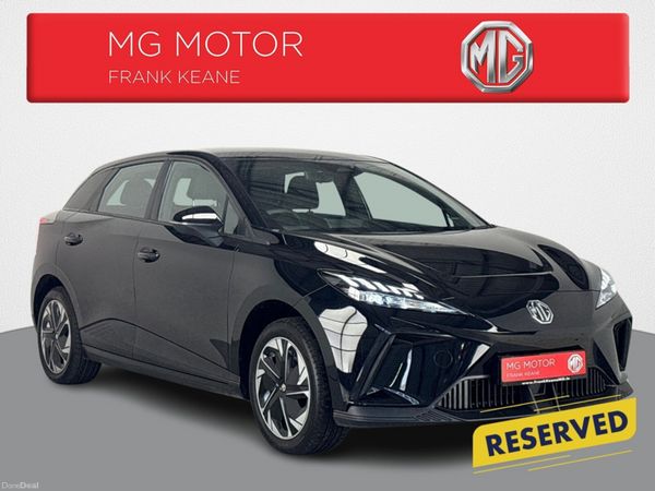 MG 4 Hatchback, Electric, 2023, Black