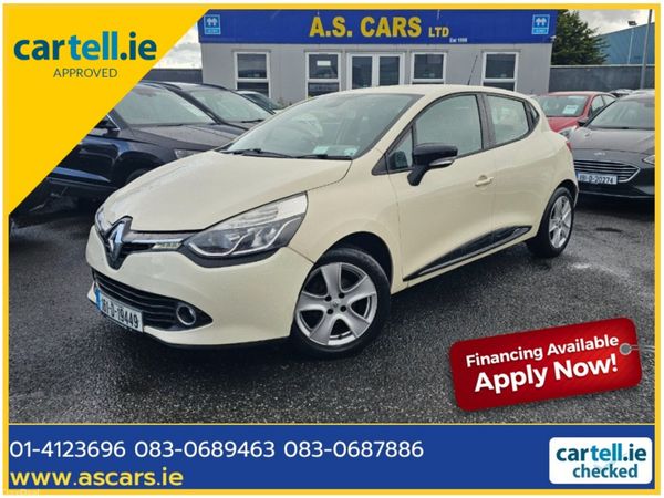 Renault Clio Hatchback, Petrol, 2016, Yellow