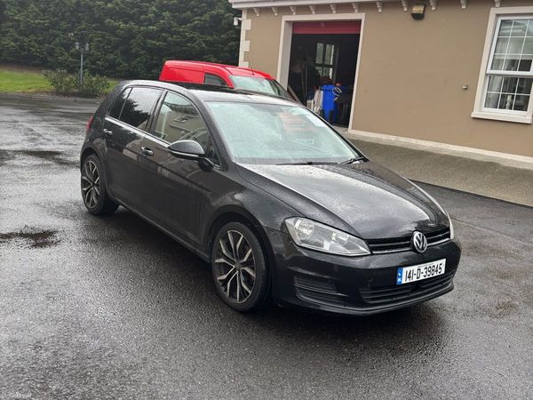 Volkswagen Golf Hatchback, Diesel, 2014, Black