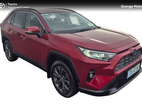 Toyota RAV4 SUV, Petrol Hybrid, 2023, Red