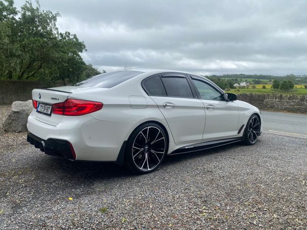 BMW 5-Series Saloon, Diesel, 2017, White