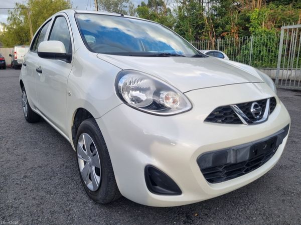 Nissan March Hatchback, Petrol, 2016, White