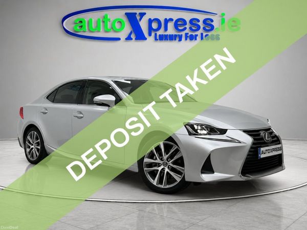 Lexus IS Saloon, Petrol Hybrid, 2019, Silver