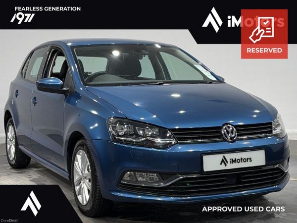 Volkswagen Polo Hatchback, Petrol, 2017, Blue