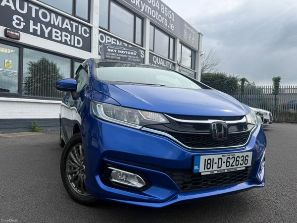 Honda Fit Hatchback, Petrol Hybrid, 2018, Blue
