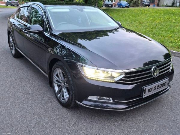 Volkswagen Passat Saloon, Diesel, 2019, Black