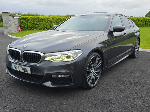 BMW 5-Series Saloon, Diesel, 2018, Grey