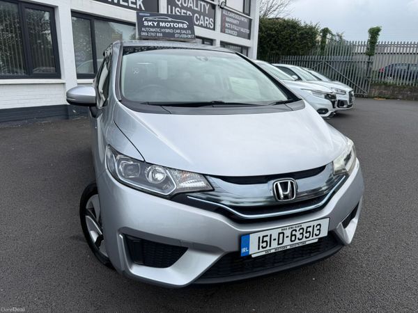 Honda Fit Hatchback, Petrol Hybrid, 2015, Silver