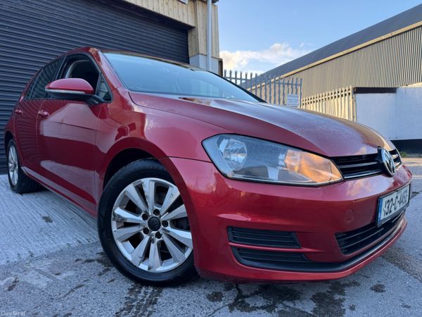 Volkswagen Golf Hatchback, Diesel, 2013, Red