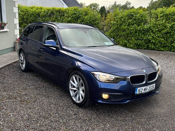 BMW 3-Series Estate, Diesel, 2016, Blue