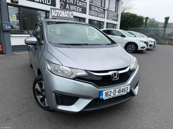 Honda Fit Hatchback, Petrol Hybrid, 2016, Silver