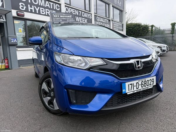 Honda Jazz Hatchback, Petrol Hybrid, 2017, Blue