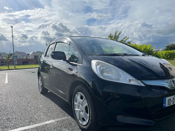 Honda Fit Hatchback, Petrol Hybrid, 2010, Black