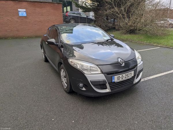 Renault Megane Coupe, Diesel, 2010, Black