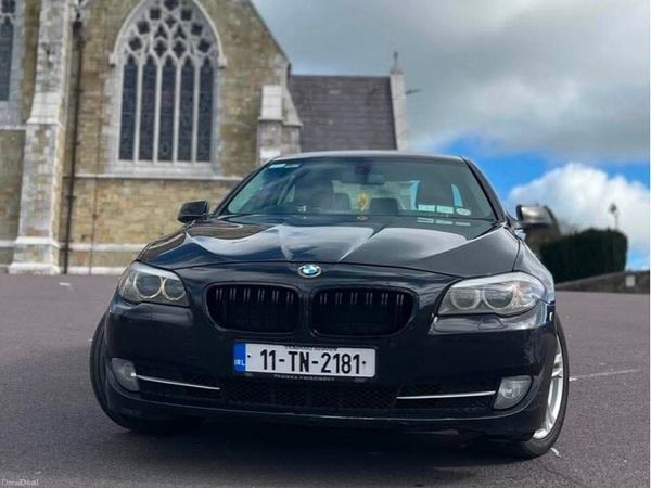 BMW 5-Series Saloon, Diesel, 2011, Black