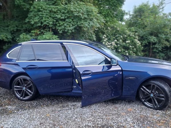 BMW 5-Series Estate, Diesel, 2011, Blue