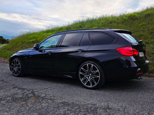 BMW 3-Series Estate, Diesel, 2017, Black
